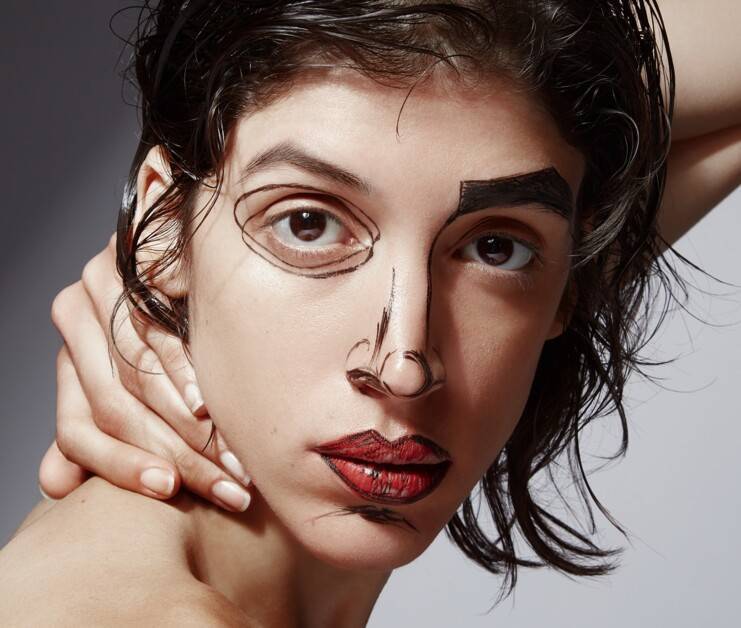 Рисунки Джакометти: что такое арт-макияж