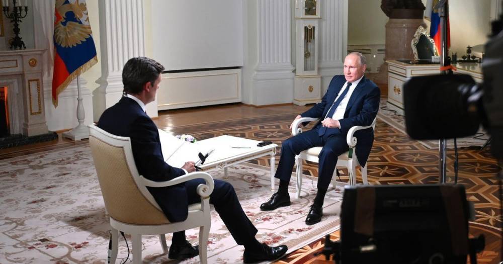 Кремль опубликовал стенограмму интервью Путина NBC без купюр