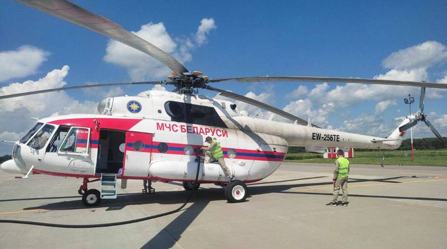 Второй вертолет МЧС Беларуси заступил на дежурство в Турции