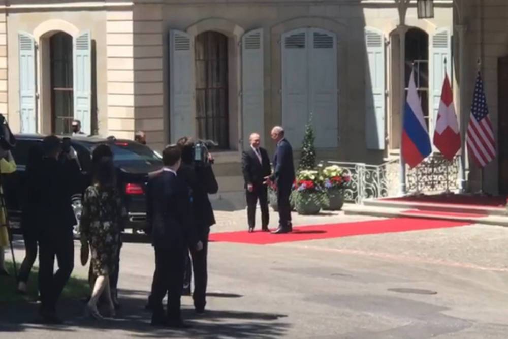 Путин прибыл на виллу Ла Гранж для встречи с Байденом