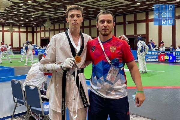 Дагестанский тхэквондист Али Алиев выиграл золото Европейских мультиспортивных игр