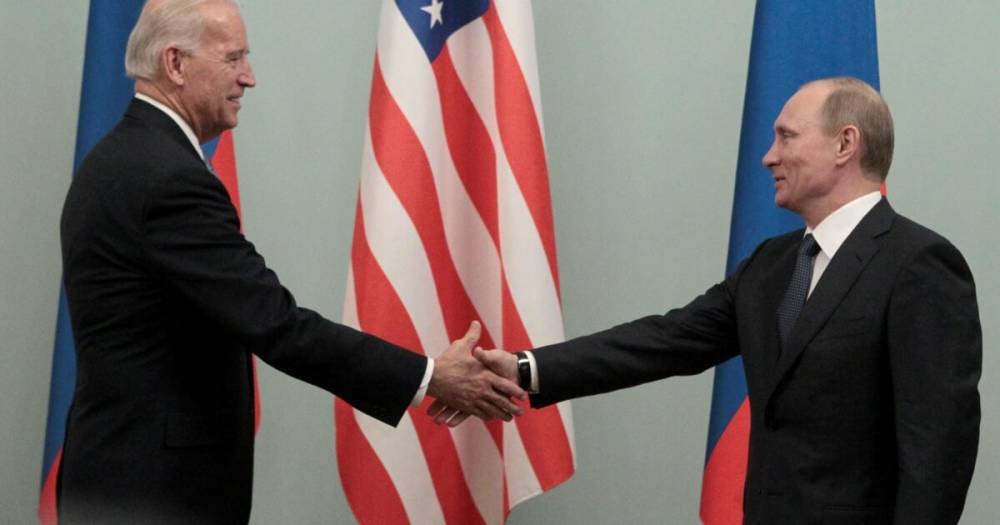 Байден и Путин встретились и пожали руки в Женеве