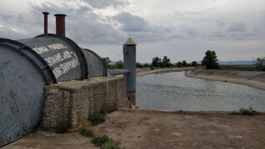 В Турции отреагировали на необъятное заполнение Северо-Крымского канала водой