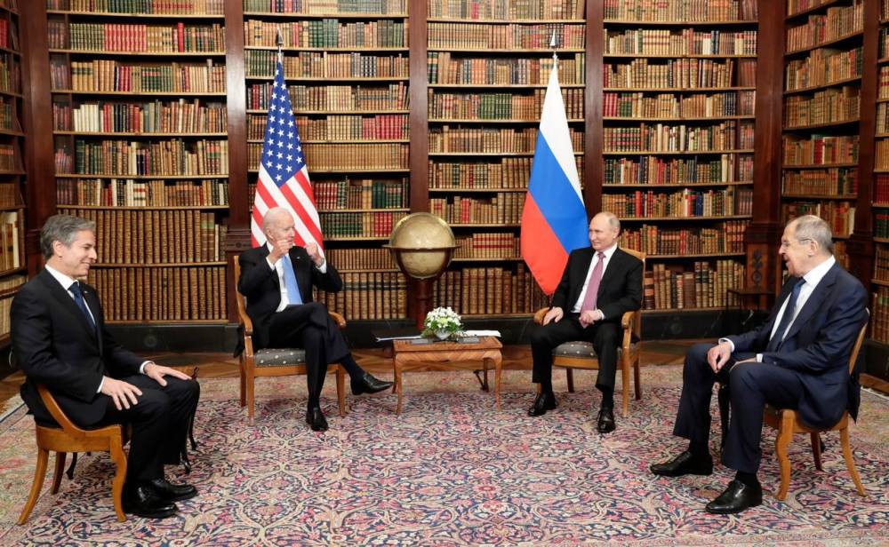 Путин оценил отношения России и США на встрече с Байденом