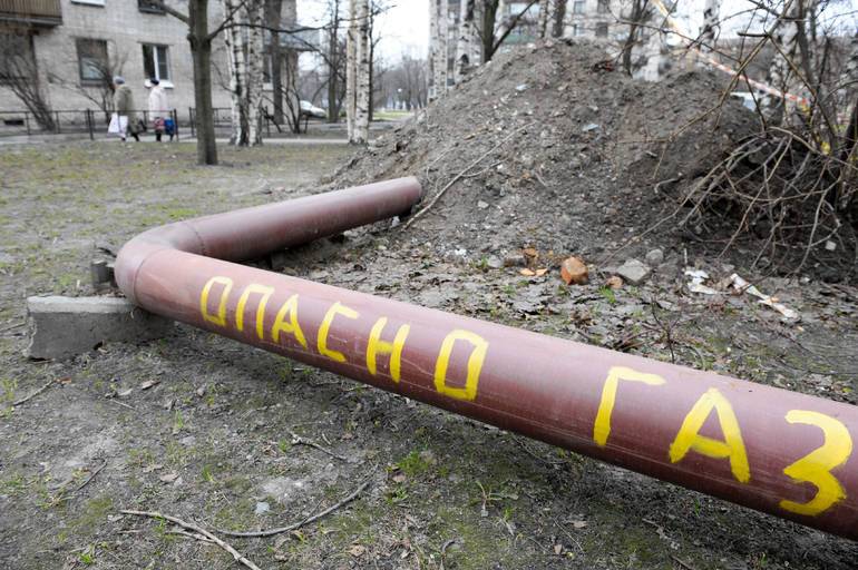 В Красном Селе без газа остались 25 многоквартирных домов
