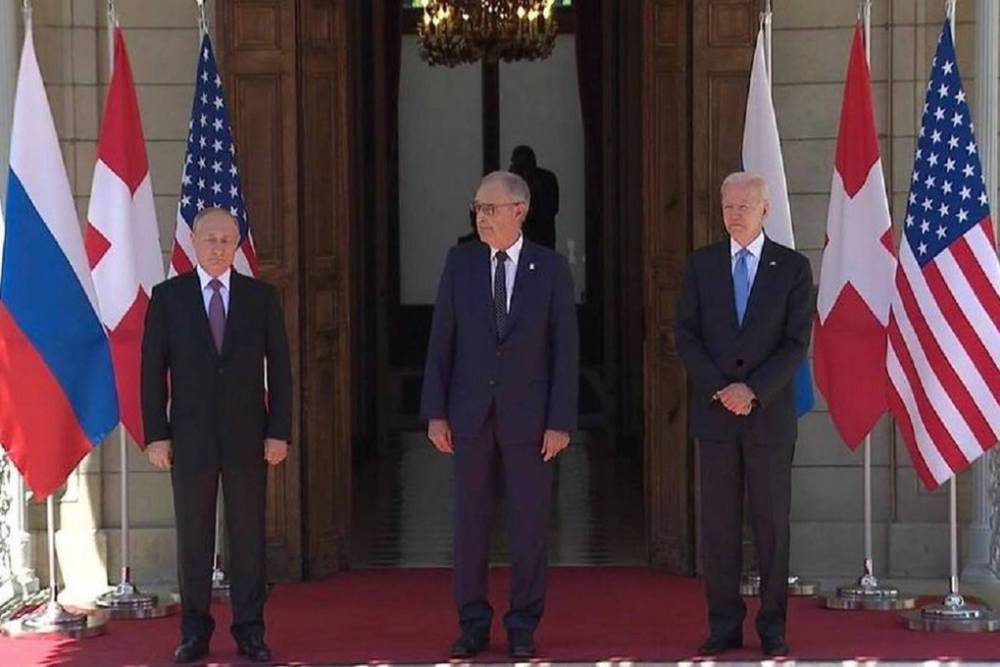 Путин встретился с президентом Швейцарии после саммита с Байденом