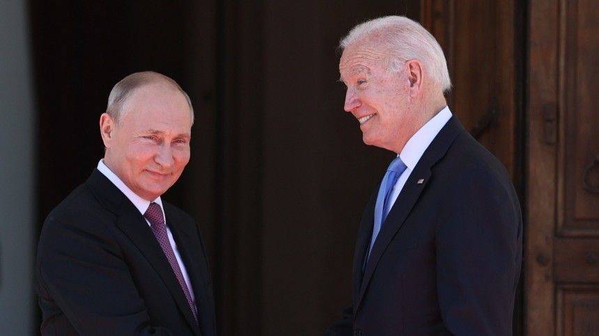 Как встречали и что сказали друг другу президенты России и США в Женеве