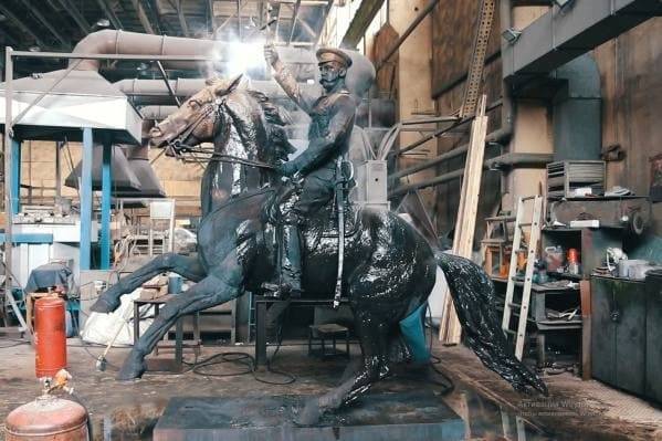 Первый в России конный памятник Николаю II установят в Кулебаках