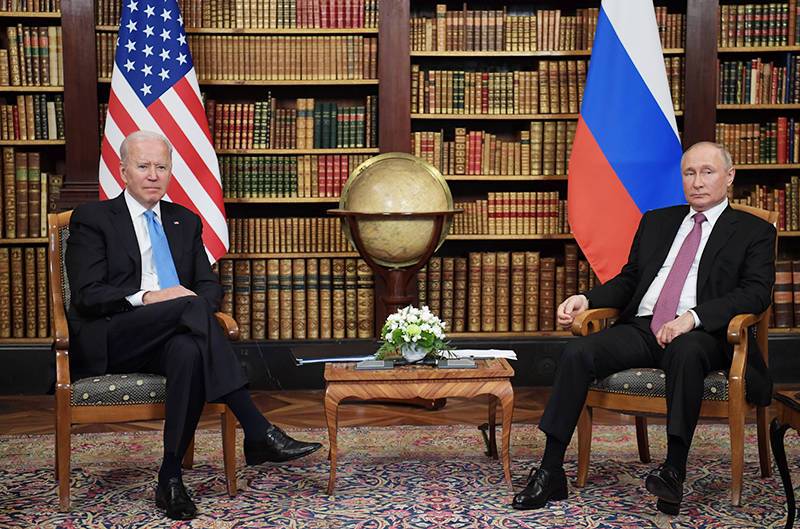 В Кремле оценили переговоры Путина и Байдена