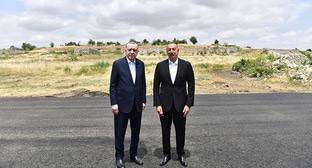 Эрдоган связал создание военной базы в Азербайджане с позицией России