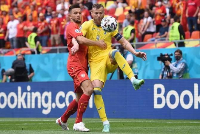 Ярмоленко с третьей попытки вывел Украину вперед в матче с Северной Македонией
