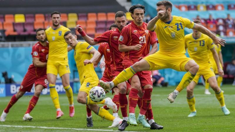 Алиоски сократил отставание Северной Македонии в матче Евро-2020 с Украиной