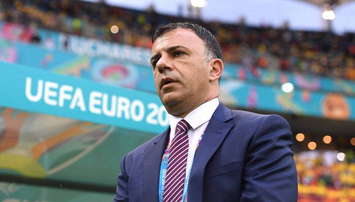 Тренер сборной Северной Македонии Ангеловски: «Показали, зачем приехали на Евро»