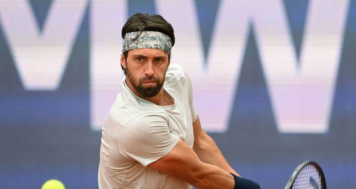 Грузинский теннисист вышел в ¼ финала турнира в Галле