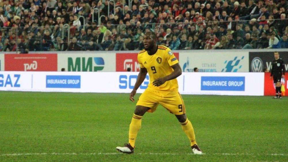 Ромелу Лукаку стал лучшим игроком матча Дания - Бельгия