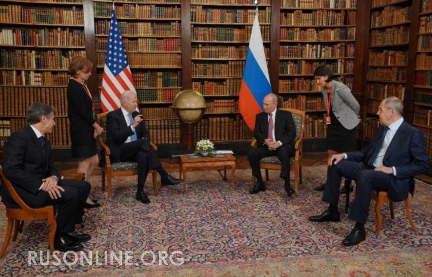 Американцы в шоке: На встрече Путина и Байдена узрели тайный знак