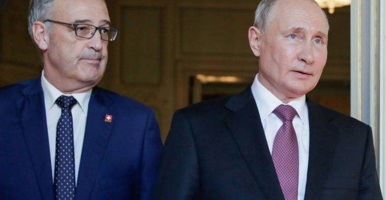 "Он не ходит вокруг да около": Президент Швейцарии Пармелен признался, что ценит прямоту Путина