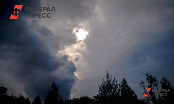 На Омскую область надвигается шторм с крупным градом