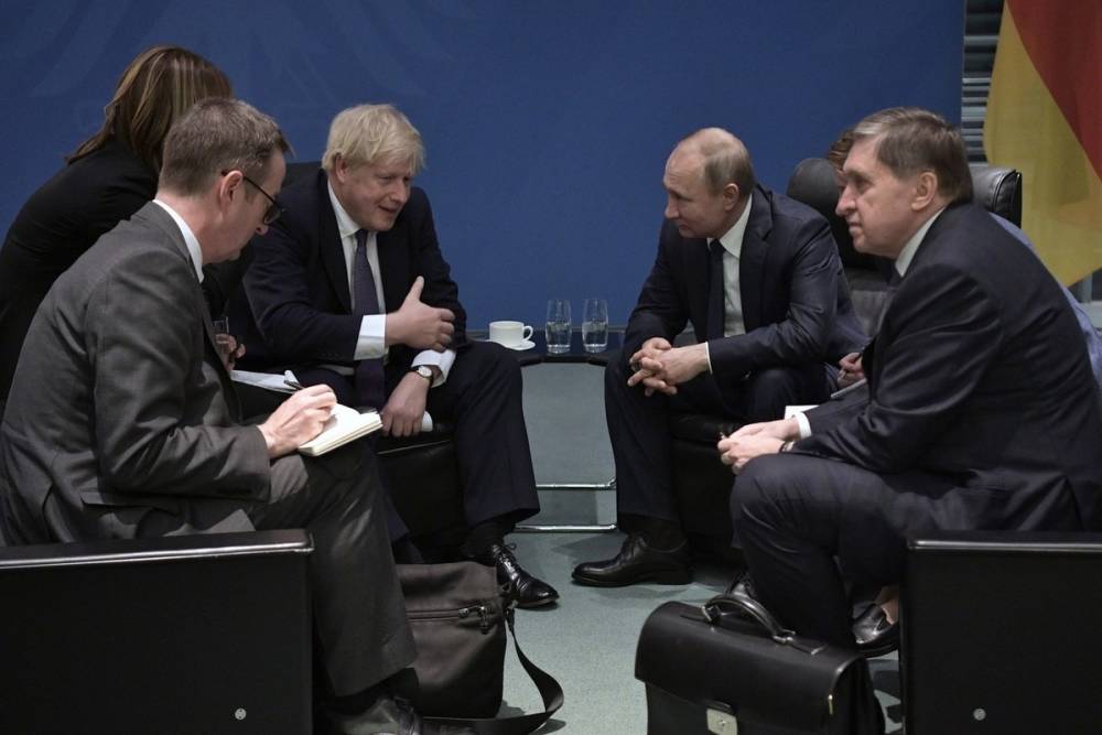 Министр обороны Великобритании назвал условия для саммита Джонсона и Путина