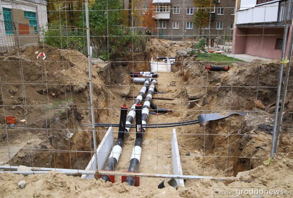 В Гродно в этом году планируется заменить порядка 19 километров тепловых сетей