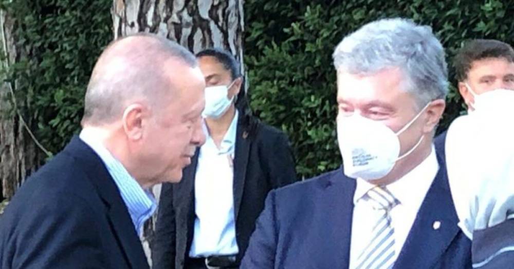Петр Порошенко провел встречу с президентом Турции Эрдоганом