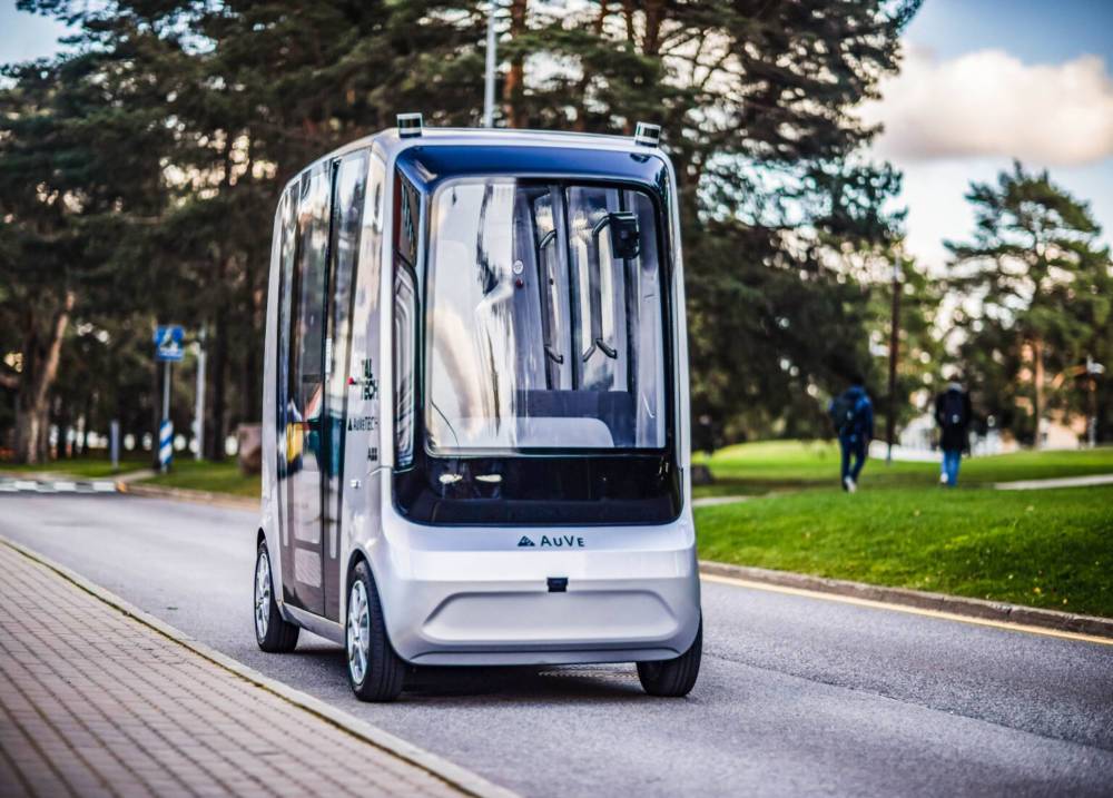 Водородный беспилотный автомобиль появится на улицах Эстонии