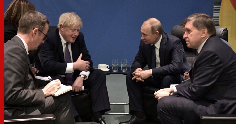 Песков назвал условие для встречи Путина и Джонсона