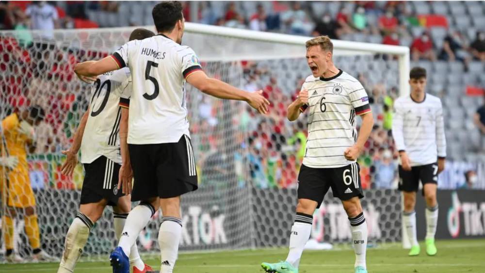 Сборные Германии и Португалии провели самый результативный матч Евро