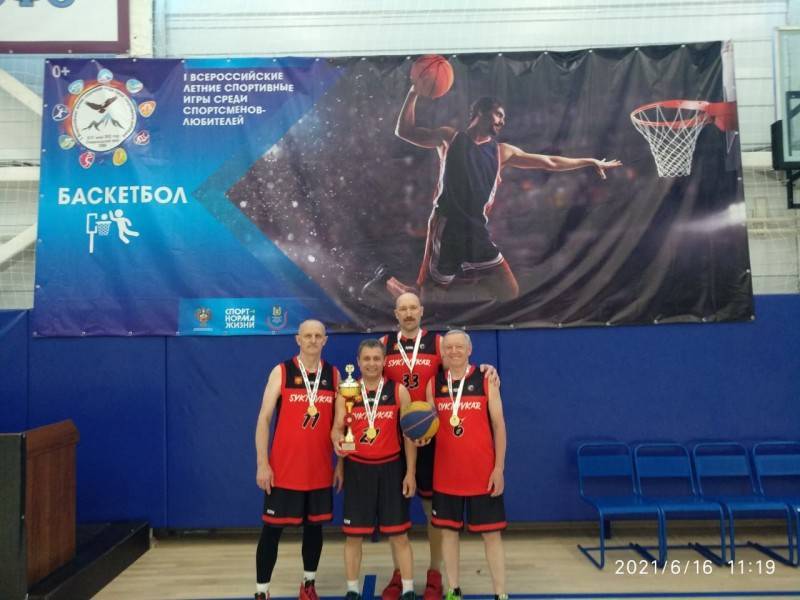 Судья из Коми стал чемпионом России по баскетболу