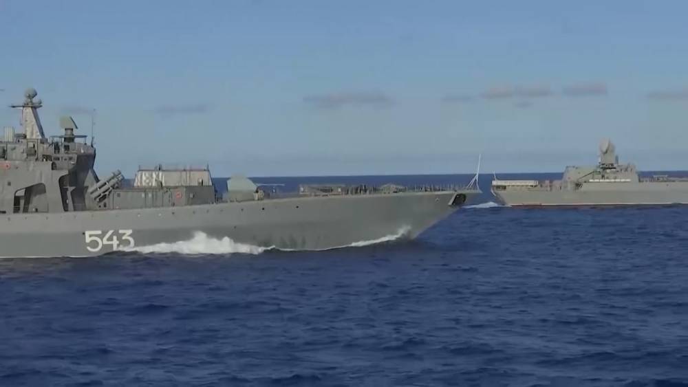 Завершились учения ВМФ России у Гавайских островов