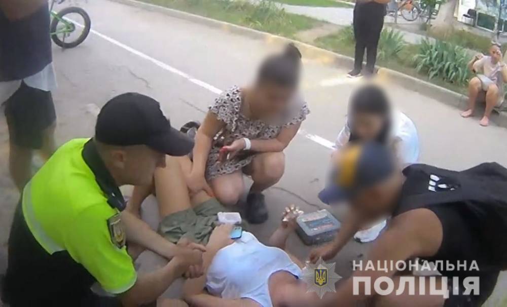 В Одессе на Трассе здоровья девушка травмировала лицо | Новости Одессы