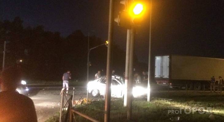 Две девушки погибли в ночной аварии возле Чебоксар