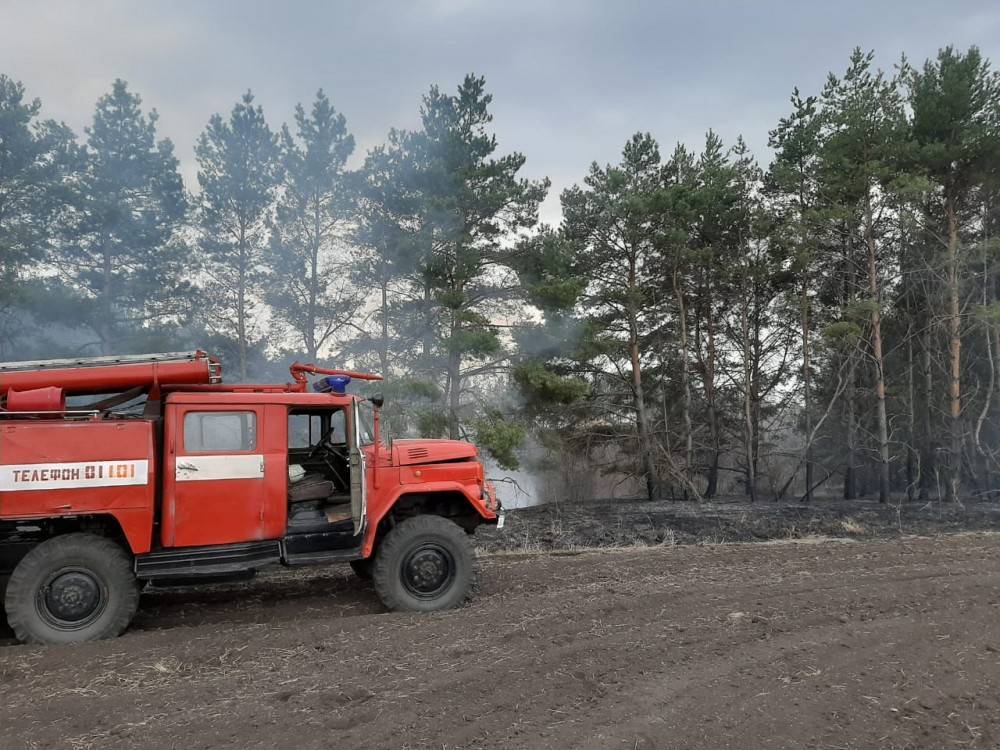 В Липецкой области повышен класс пожарной опасности