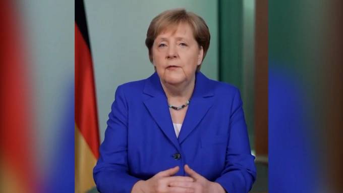 В Германии возмутились речью Меркель о Великой Отечественной войне