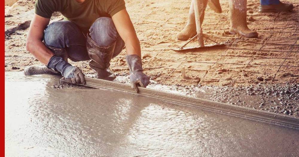 Работа на даче: как правильно заливать бетон в жару