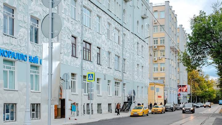 «Дом со зверями» на Чистопрудном бульваре в центре Москвы отремонтируют