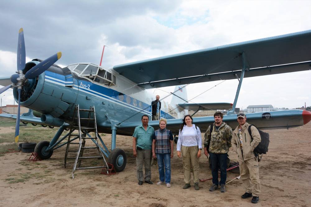 Сотрудники Астраханского заповедника провели авиаучёт птичьего населения