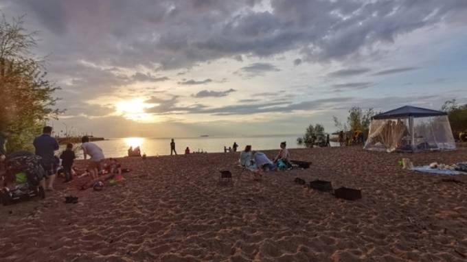"Свиньин пляж" на берегу Невской губы приведут в порядок к 2023 году