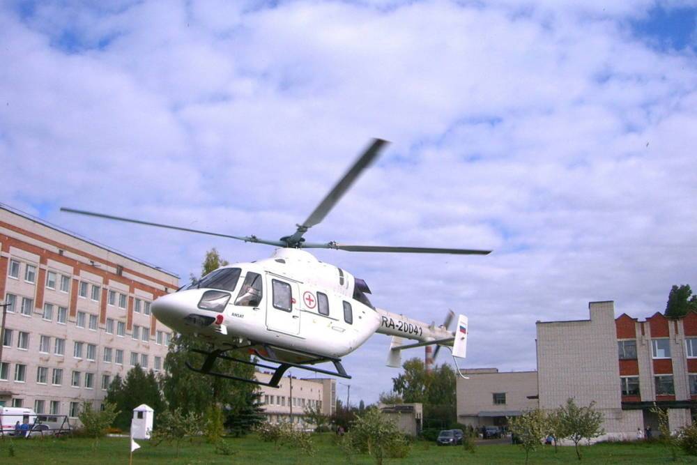 Вертолет санавиации совершил первый рейс в Марий Эл