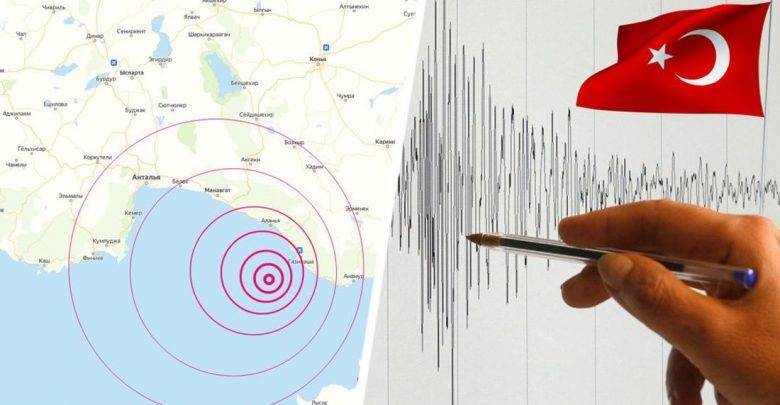 В первый день прибытия российских туристов на курортах Турции произошло землетрясение