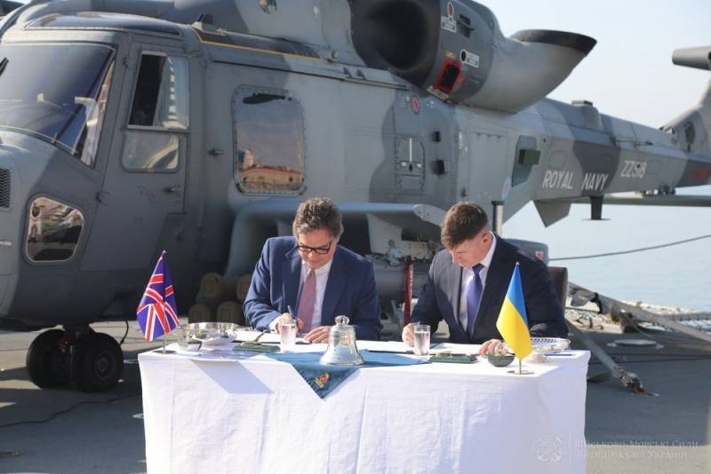 Британские военно-морские базы появятся на Украине: подписано соглашение