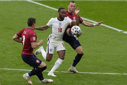 Сборная Англии обыграла Чехию и вышла в плей-офф чемпионата Европы