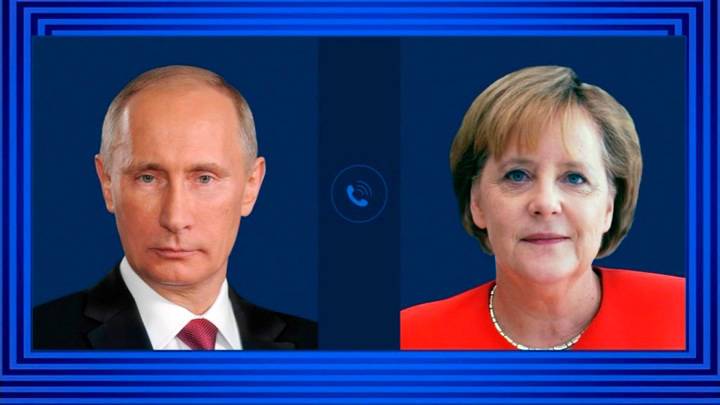 Путин и Меркель подчеркнули важность сохранения памяти о войне
