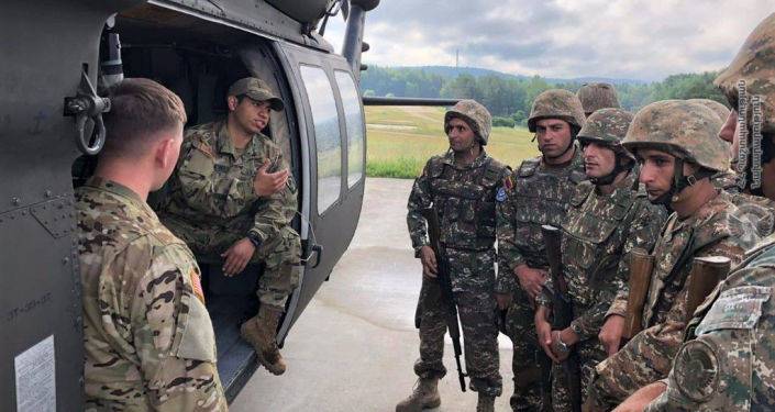 Армянские миротворцы приняли участие в тренировках перед учениями "Силы Косово"