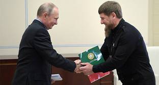 Путин рекомендовал Кадырову участвовать в выборах главы Чечни