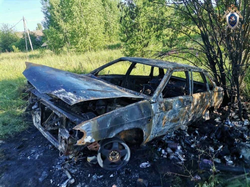 Тело мужчины обнаружено в сгоревшем автомобиле в Навашинском районе