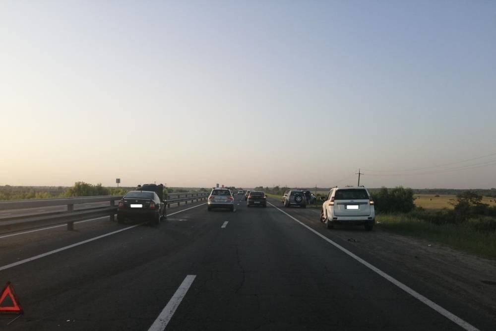 В массовом ДТП на Солотчинском шоссе в Рязани пострадали три человека