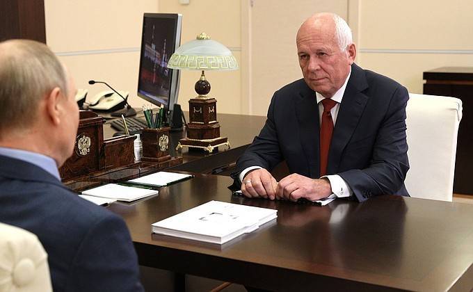 Встреча с главой госкорпорации «Ростех» Сергеем Чемезовым