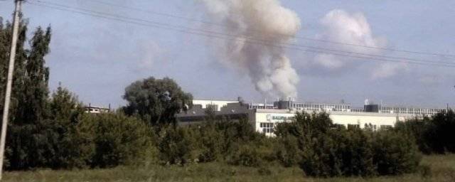 В Башкирии произошел пожар на складе завода «Авангард»