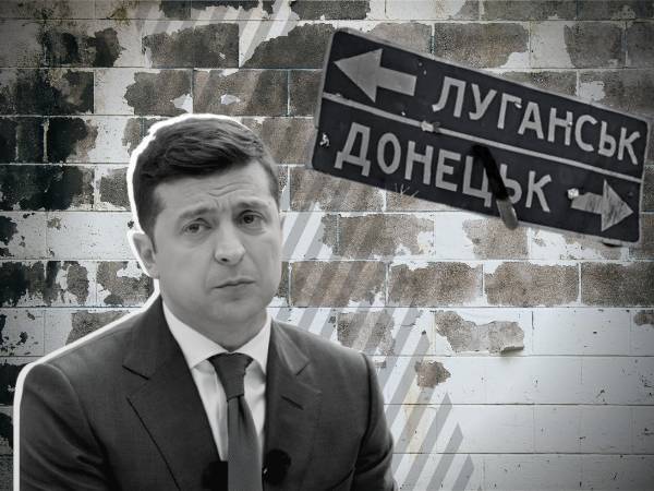 «Стіна з Донбасом»: Зеленський припустив, що питання розриву відносин з ОРДЛО винесуть на референдум